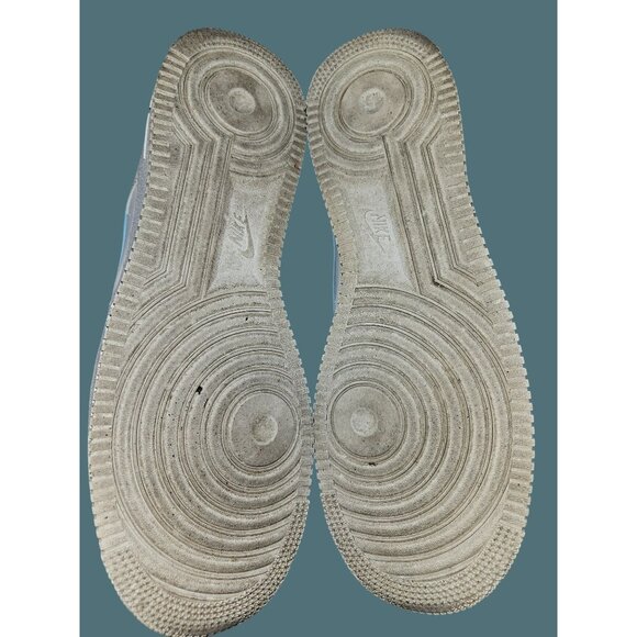 Nike Air Force 1'07 LV8 Sail/Blue Chill-Medium Blue Men Size 11.5 - Picture 7 of 14